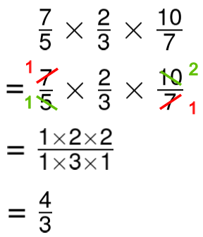multiply three improper fractions